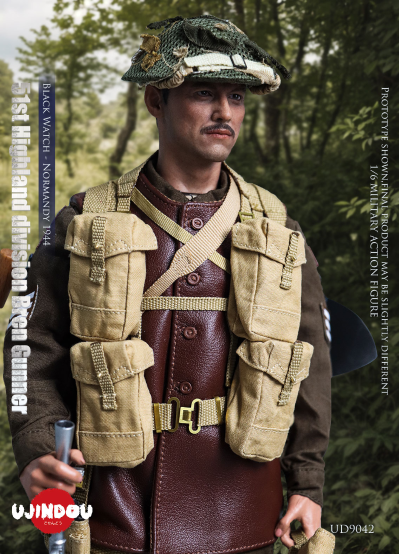 NO.UD9042 二战英军第51高地师布伦机枪手-诺曼底1944