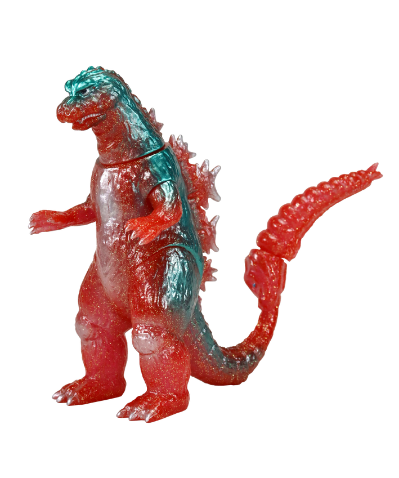 中等尺寸系列 哥斯拉（1964）复古红绿闪粉