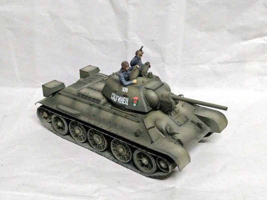 35059 苏联 T34/76 中型坦克 1943年型