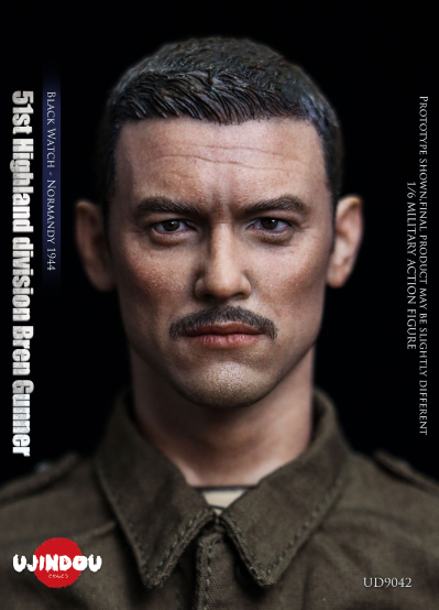 NO.UD9042 二战英军第51高地师布伦机枪手-诺曼底1944