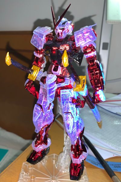 MG 机动战士高达Seed  ASTRAY MBF-P02 红色异端高达 Plated Frame/Clear Armor ver. 