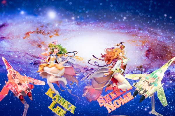 超时空要塞F(Frontier) 1/100 VF-25F Messiah Valkyrie ファイターモード シェリルマーKINGVer.