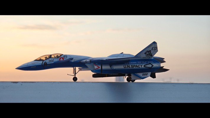 65866 超时空要塞系列 VF-11D 雷电 “试飞员学校”