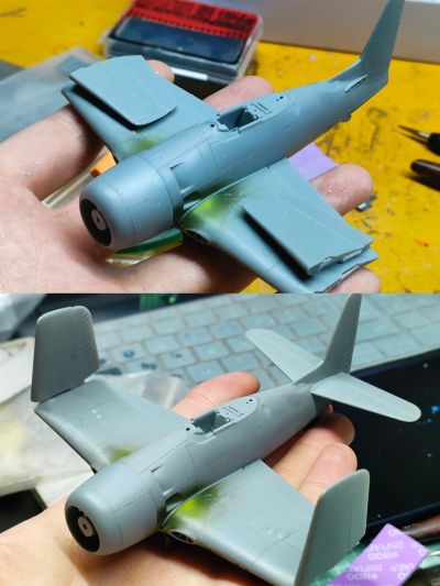 编号：87269  1/72 军用飞机系列 美国 F8F-2“熊猫”战斗机