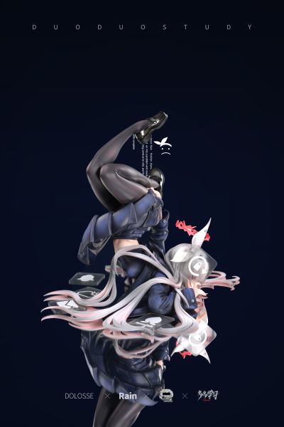 蔚蓝档案 ~普拉娜 旋转锁定.ver~ 未涂装GK套件