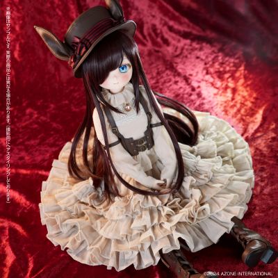 AOD526-IBC 艾莉丝收集 小型 伊绪/兔子茶会穿搭套装 ～酒心巧克力黑～ AZONE网上商店限定