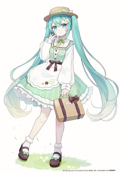 Fashion初音未来 乡村时装