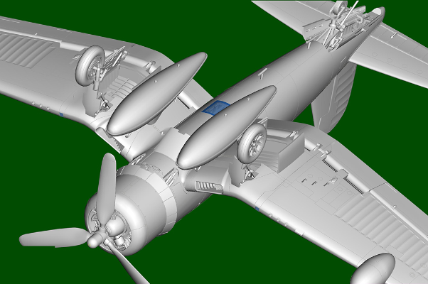 编号:80385 1/48 军用飞机系列 美国F4U-2“海盗”战斗机