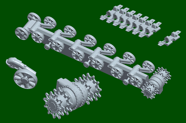 编号:80158 1/35 装甲车辆系列 苏联279工程