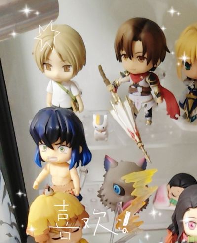 粘土人#1245 夏目友人帐 夏目贵志&斑 （猫咪老师）