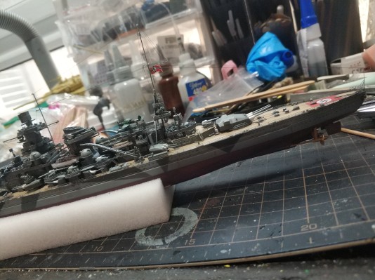 编号：06736 1/700 世界战舰系列 德国 格耐森瑙号 战列舰