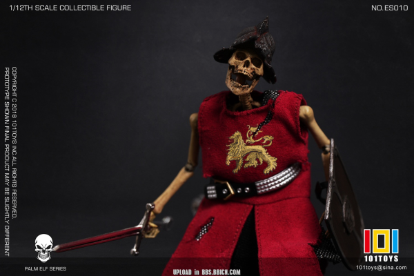 NO.ES010 掌上精灵系列 骷髅中世纪骑士A