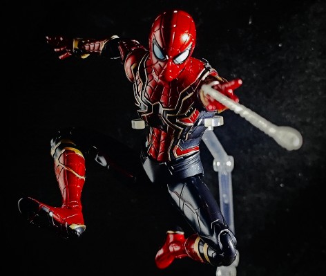 超英宇宙计划1/12蜘蛛侠系列［耀拼级］ 钢铁蜘蛛侠