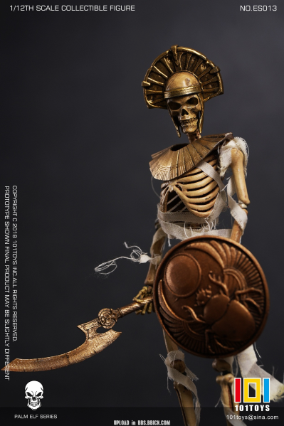 NO.ES013 掌上精灵系列 骷髅埃及木乃伊A