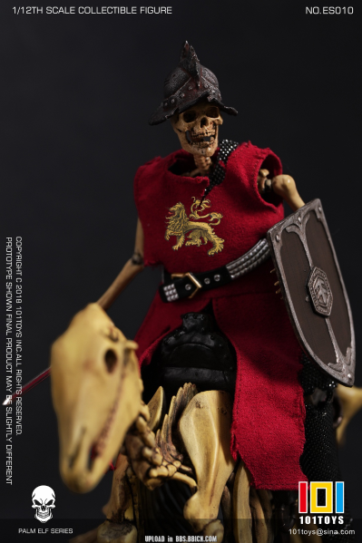 NO.ES010 掌上精灵系列 骷髅中世纪骑士A