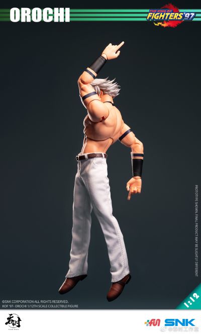 《拳皇 ’97》- 大蛇1/12可动布衣人偶