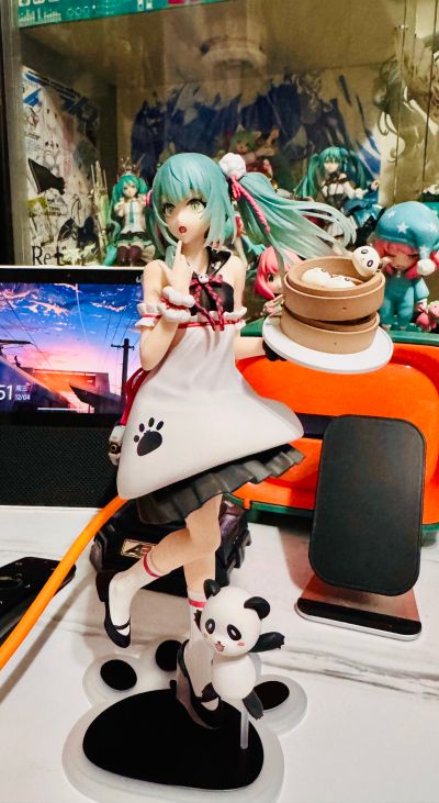 初音未来 熊猫豆沙包