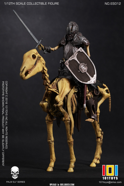 NO.ES012 掌上精灵系列 骷髅中世纪骑士C