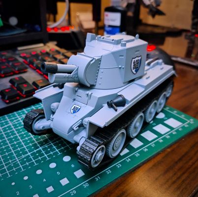 粘土人配件系列 少女与战车 最终章 B1-bis重型坦克