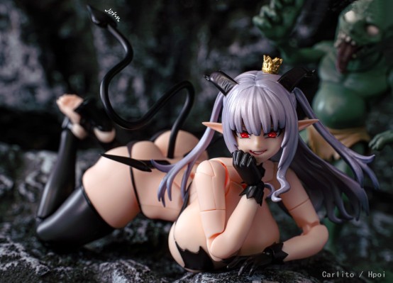 HENTAI ACTION 魅魔女王VS杂鱼哥布林 魅魔女王 莉兹贝特