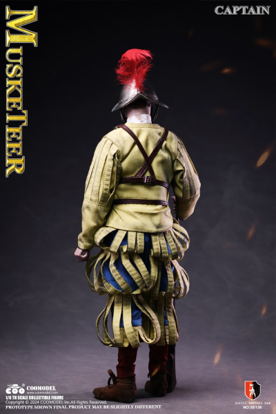 SE138 帝国系列-西班牙征服者火枪步兵长（白铜版）