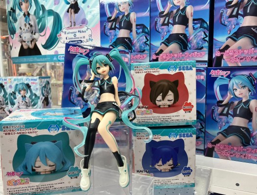 初音未来 压泡面人偶-炫彩科技款-