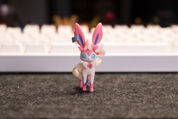 宝可梦比例世界 帕底亚地区 牡丹+仙子伊布