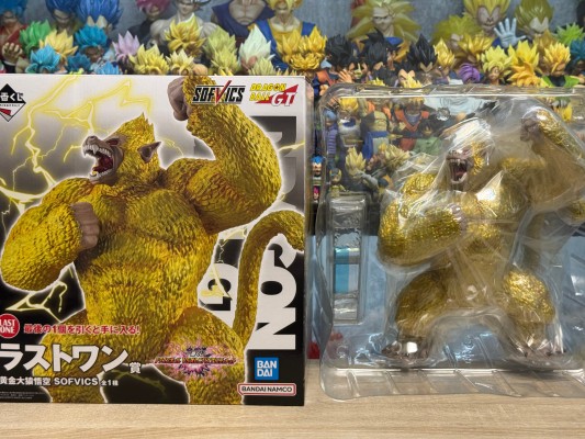 一番赏 龙珠 战斗集锦 Ultimate 最终大奖 黄金大猿悟空 SOFVICS