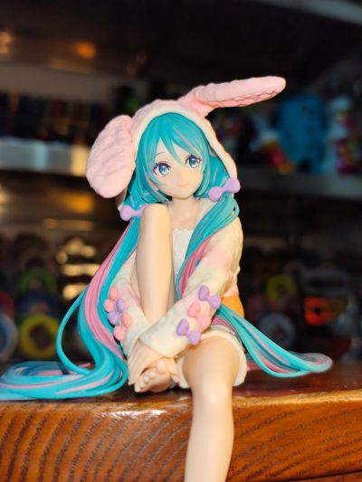 初音未来 压泡面人偶-兔耳睡衣-