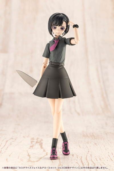 创彩少女庭园 自定义脸部 与 水贴套装 第6弹 【雨间设计】