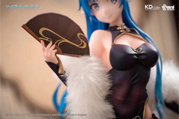 KDcolle 刀剑神域 亚丝娜 水精灵 旗袍