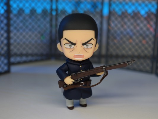 粘土人#2541 黄金神威 月岛中士