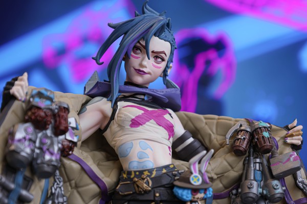 英雄联盟 双城之战 金克丝 1/7比例雕像