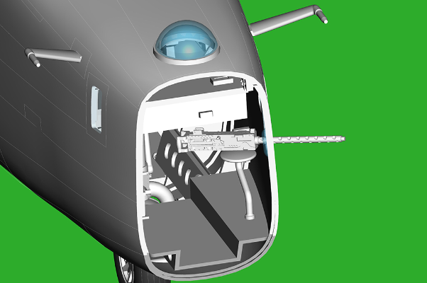 编号：81775 1/48 军用飞机系列 美国B-24D“解放者”轰炸机