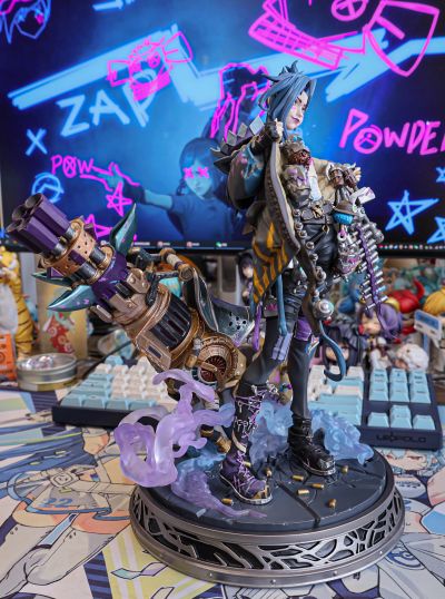 英雄联盟 双城之战 金克丝 1/7比例雕像