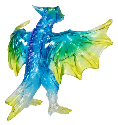 中等尺寸系列 加美拉 卡欧斯（1995）透明蓝色版