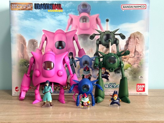 HG龙珠系列 皮拉夫/杂烩饭大王一行全套人偶