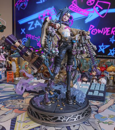 英雄联盟 双城之战 金克丝 1/7比例雕像