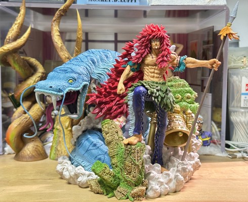 一番赏 航海王 造型王 香多拉的战士 ～ 卡尔加拉～ A奖 香多拉的战士 卡尔加拉 笔刷彩色