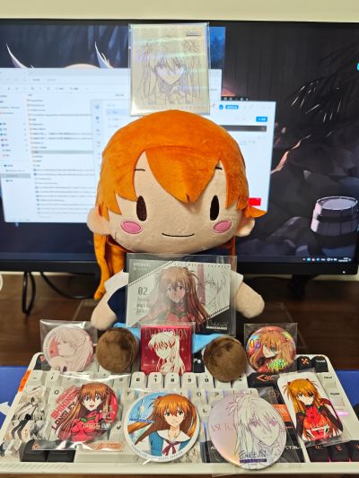 新世纪福音战士 FuwaPetit Preciality 可爱软绵绵玩偶 明日香 L尺寸（名称待核实）