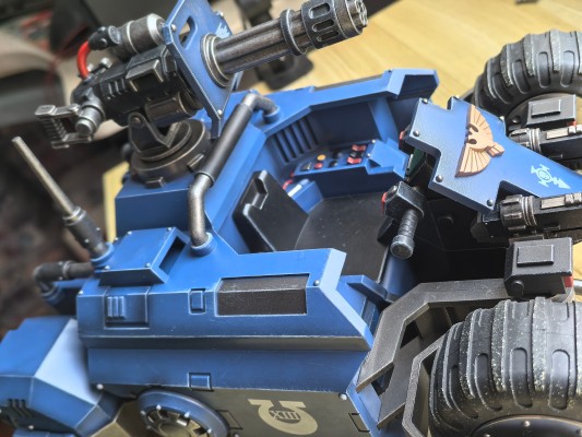 战锤40000 极限战士 原铸入侵者全地形车ATV