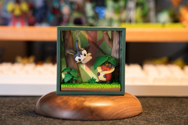 宝可梦画框 深绿之森