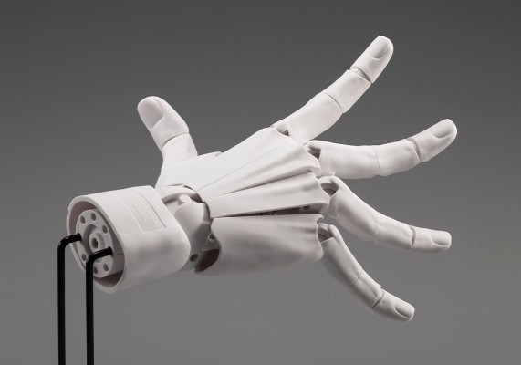 艺术参考工具 手部模型 男/右手 -白色-