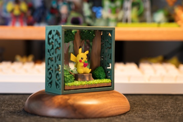 宝可梦画框 深绿之森