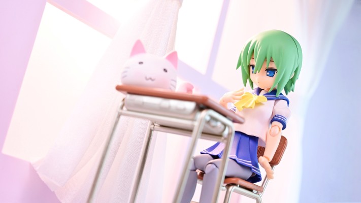 figma#046 幸运星 动画版 高良美幸 夏季校服