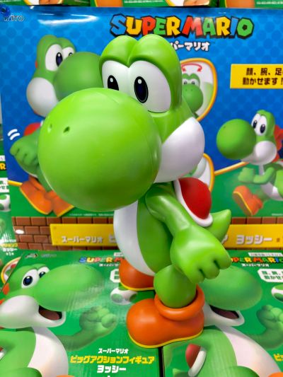 超级马力欧系列 大号可动人偶 耀西