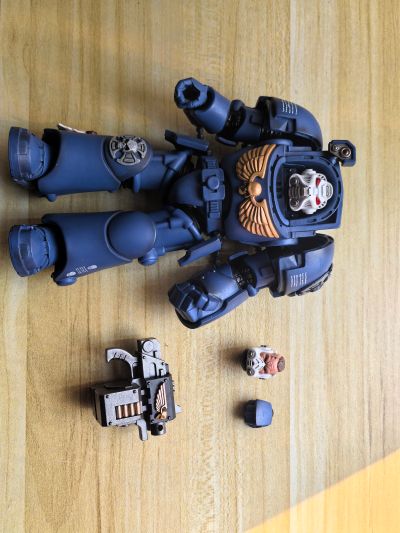 战锤40000 极限战士 终结者小队 配备暴风爆矢枪的终结者