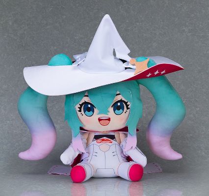 初音未来GT计划2024 赛车未来2024 大号毛绒玩偶
