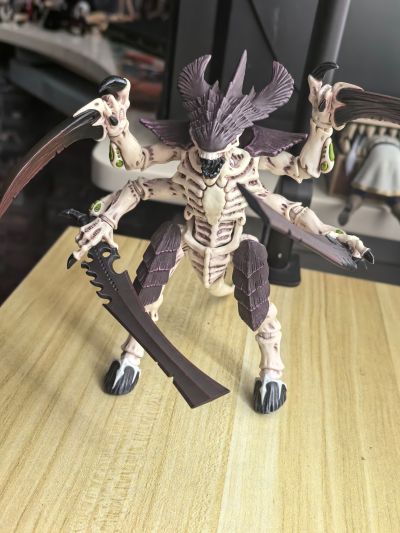 战锤40000 泰伦虫族 利维坦虫巢舰队 配骨刃的泰伦武士2