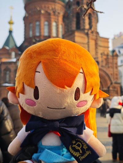 新世纪福音战士 FuwaPetit Preciality 可爱软绵绵玩偶 明日香 L尺寸（名称待核实）